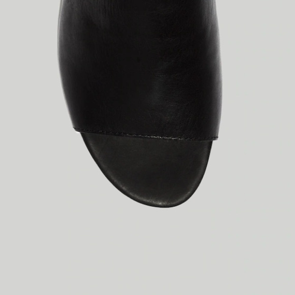 Madewell The Noelle Leather Slingback Sandal Minimalist Capsule Wardrobe sz 8 - Picture 9 of 10